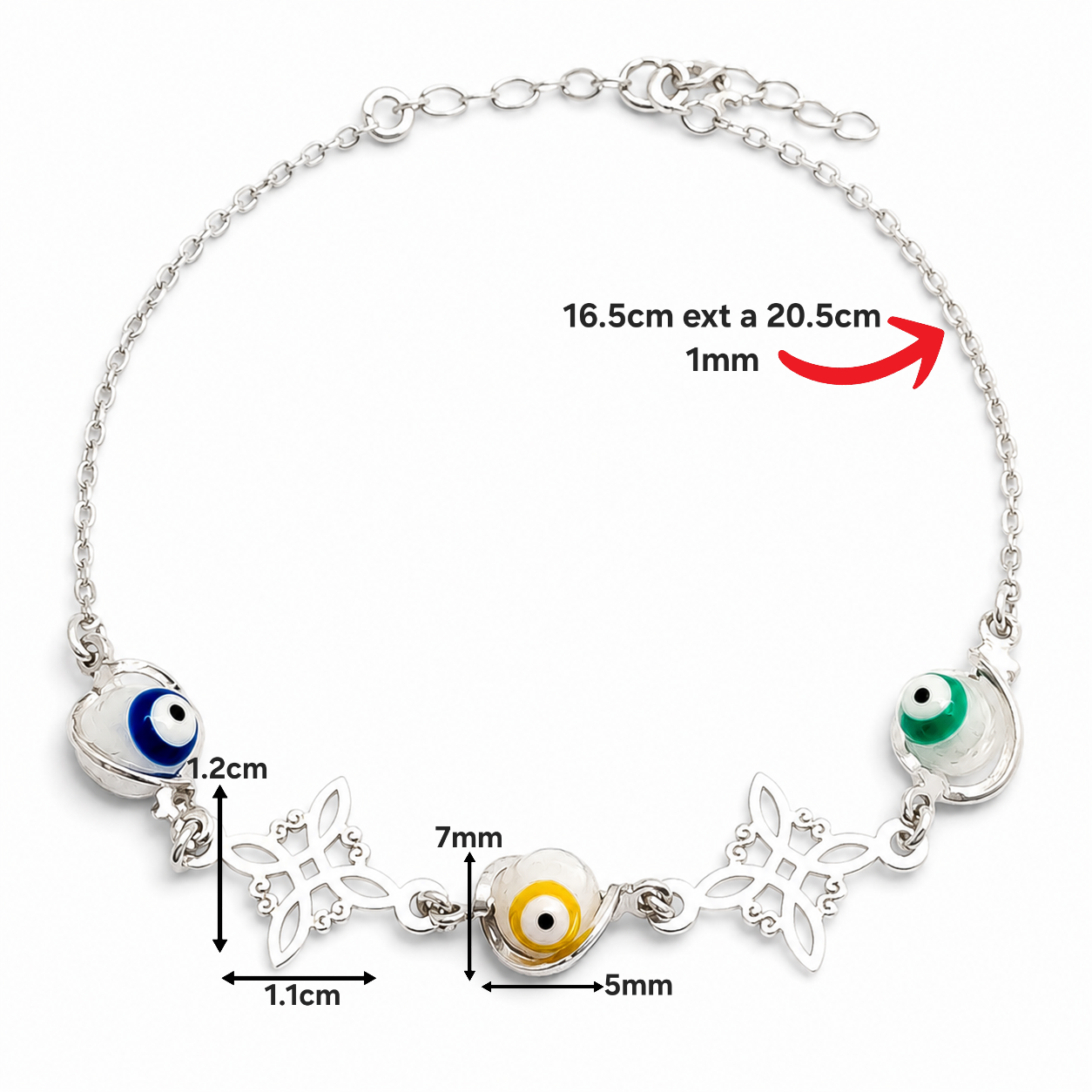 Pulsera Nudo Bruja Ojo