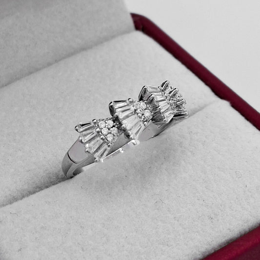 Anillo Zirconia Baguett