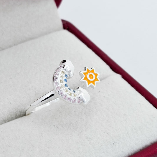 Anillo Arcoiris Sol