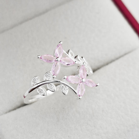 Anillo Flores Rosas