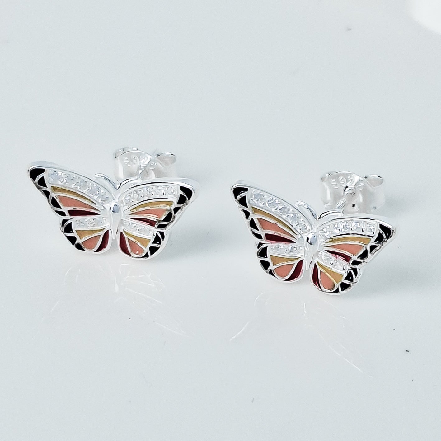 Arete Mariposa Colores