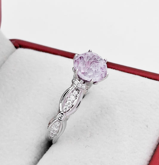 Anillo Zirconia Morada