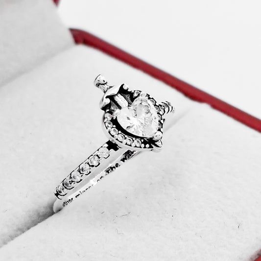 Anillo Corazon Blanco Pan