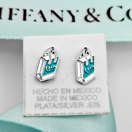 Aretes Bolsa Tiff