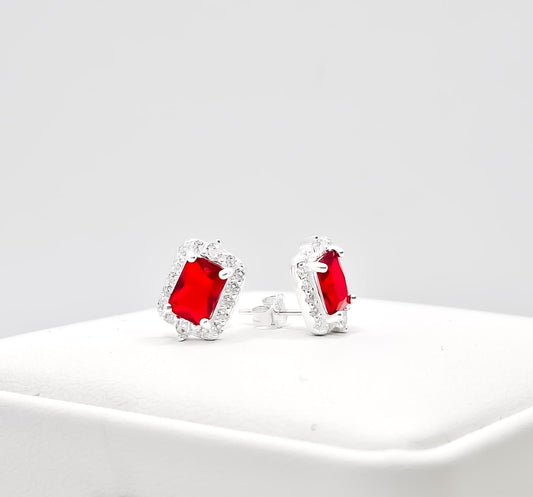 Arete Cuadro Zirconia