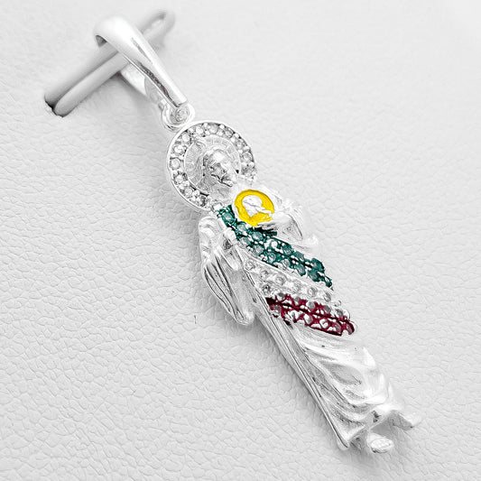 Dije San Judas Zirconia Mini