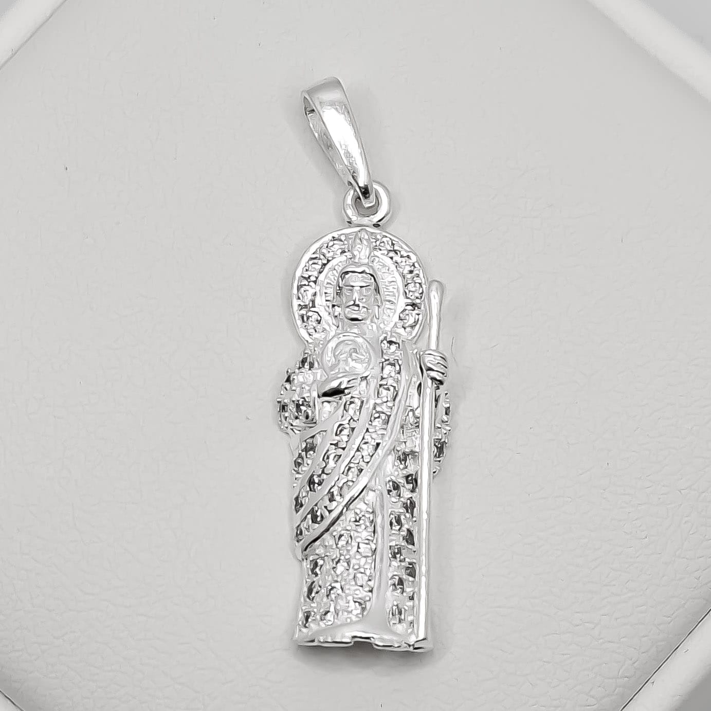 Dije San Judas Chico Blanco