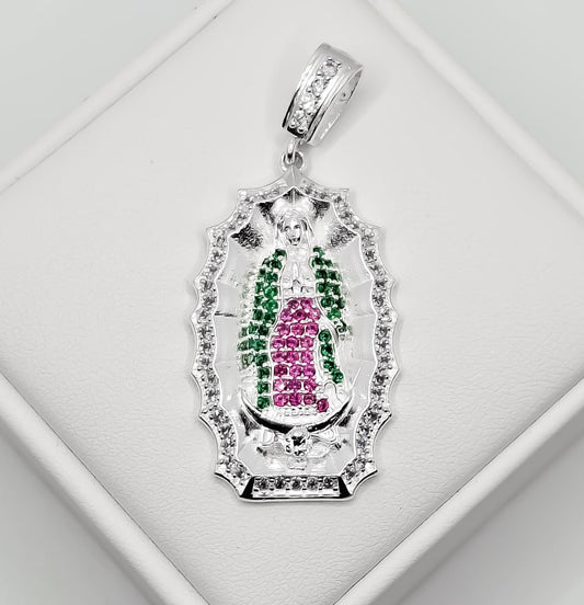 Dije Virgen Zirconia