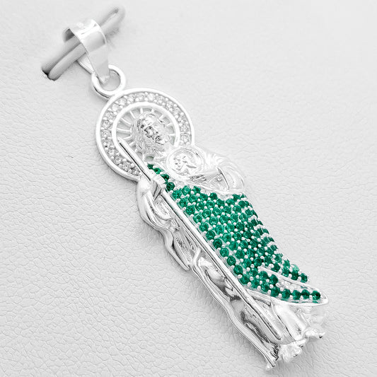 Dije San Judas Zirconia