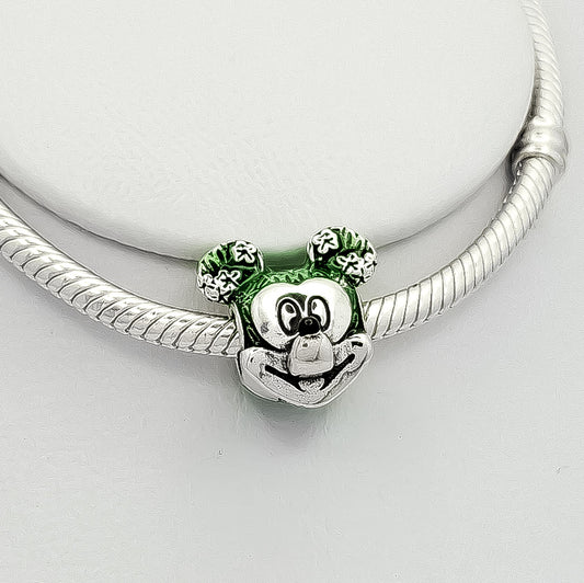Charm Mickey Mouse Verde