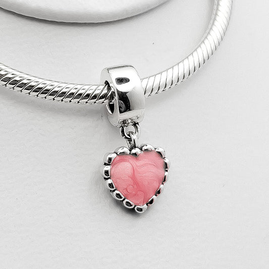 Charm Corazon Rosa