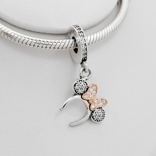 Charm Orejas Minnie Zirconia