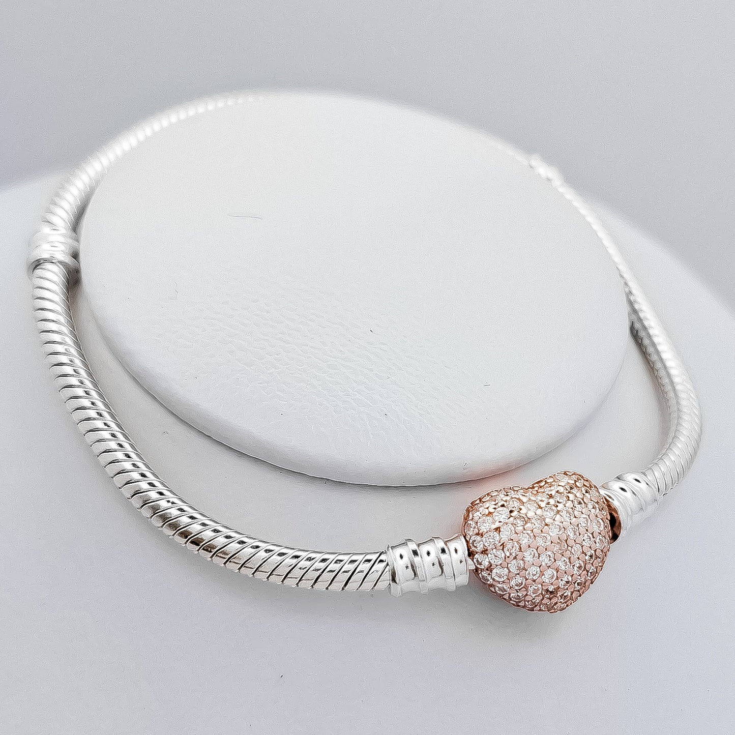 Pulsera Corazon Rosa Pan