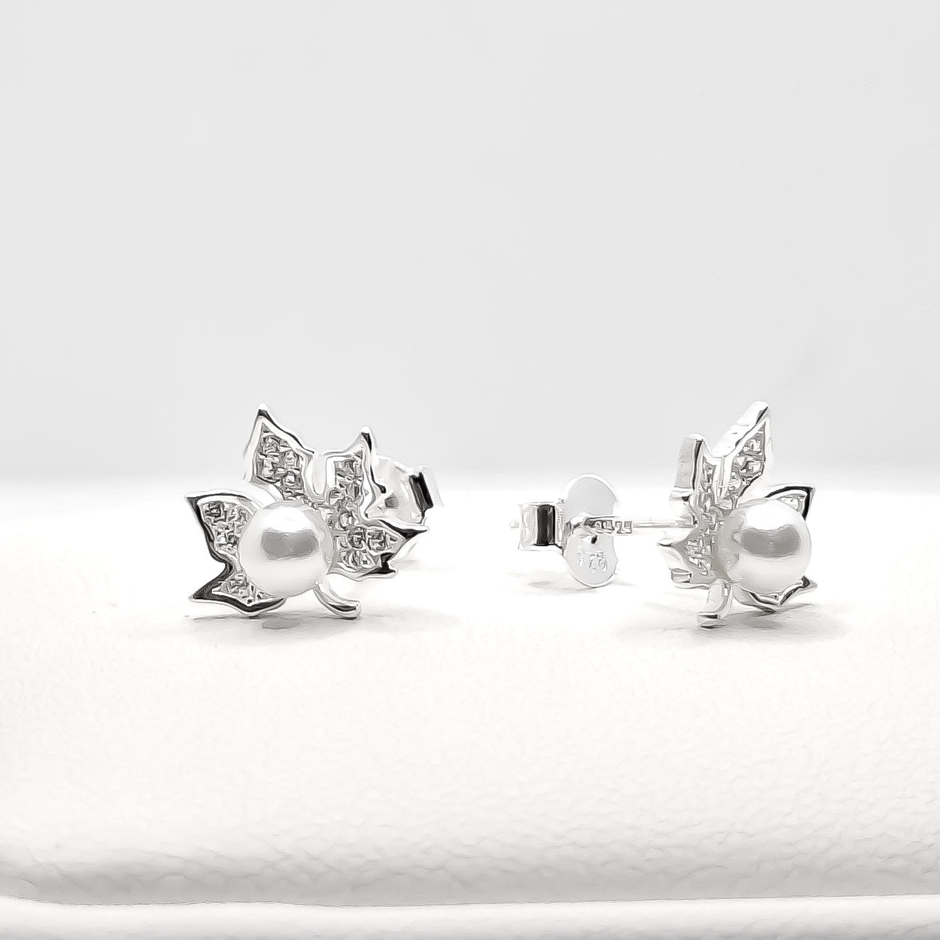 Arete Perla Flor