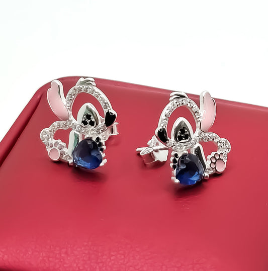 Arete Stich Azul Marino