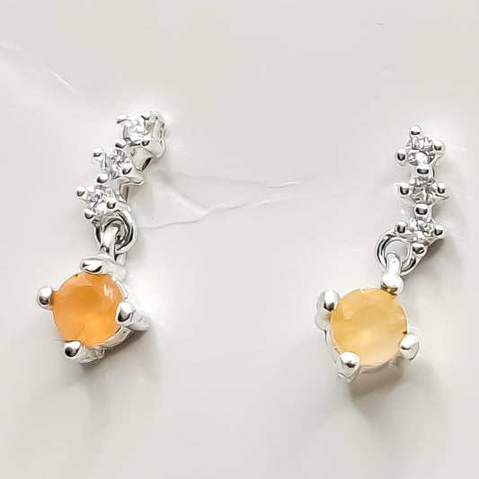 Arete Zirconia Amarilla