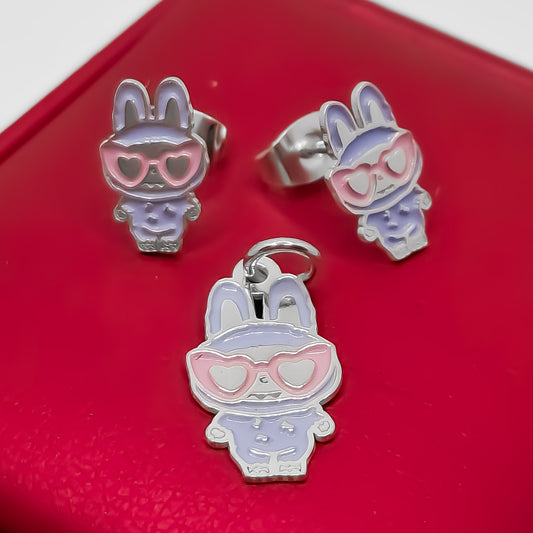 Set Labubu Lentes