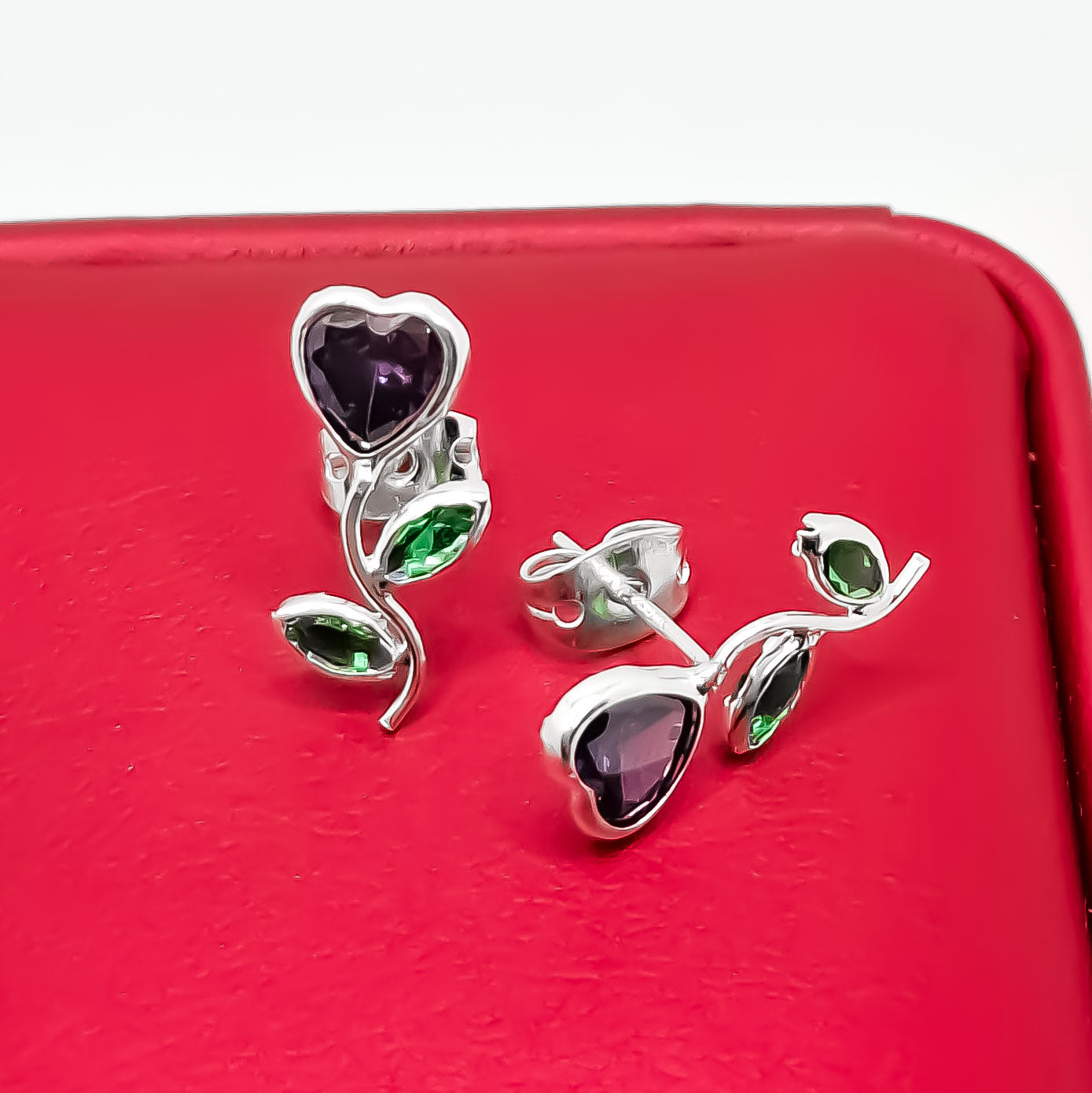 Arete Tulipan Corazon