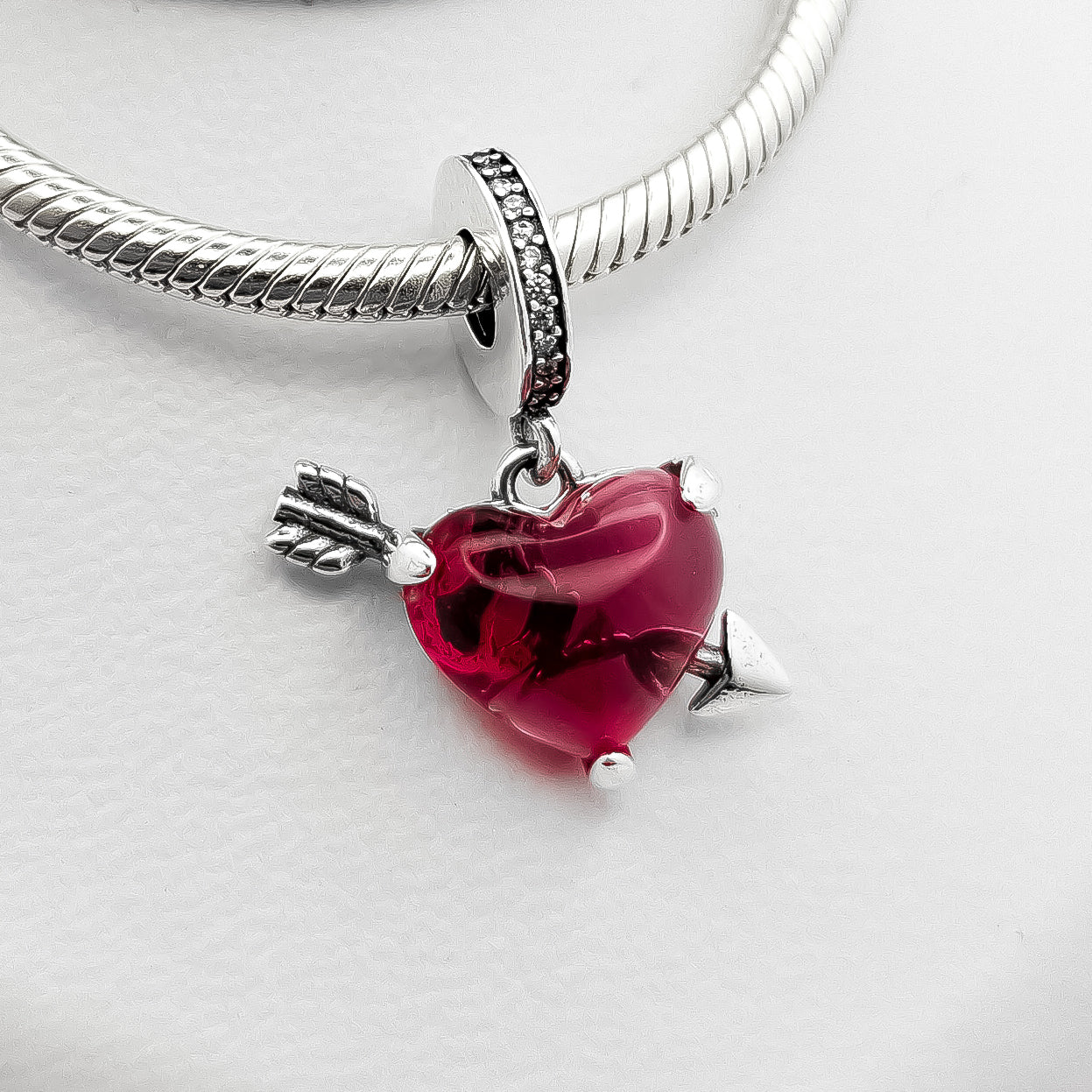 Charm Corazon Rojo