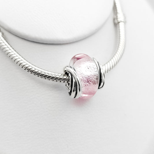 Charm Murano Rosa