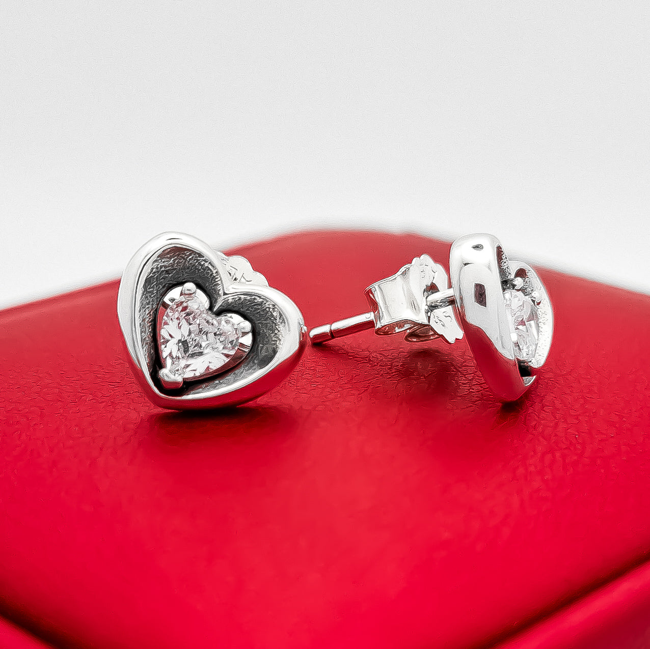 Arete Pan Corazon Blanco