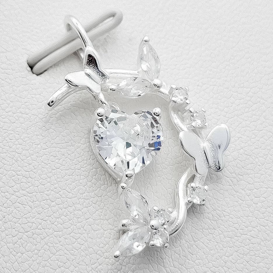 Dije Corazon Mariposas