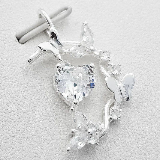 Dije Corazon Mariposas