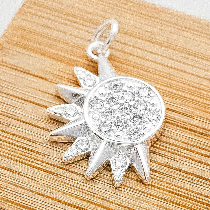 Dije Medio Sol Zirconia