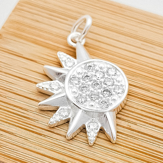 Dije Medio Sol Zirconia