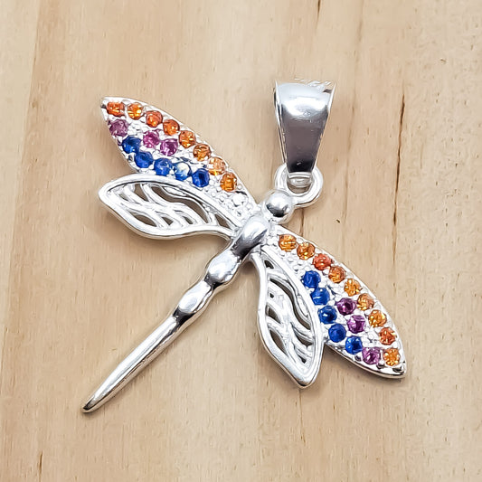 Dije Libelula Multicolor
