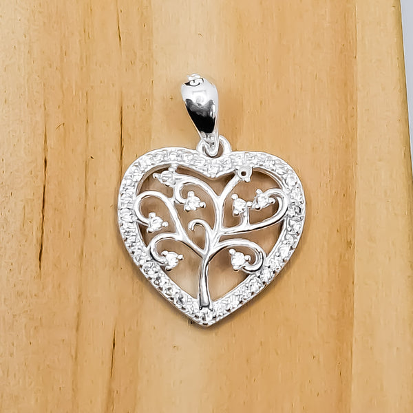 Dije Arbol Vida Corazon