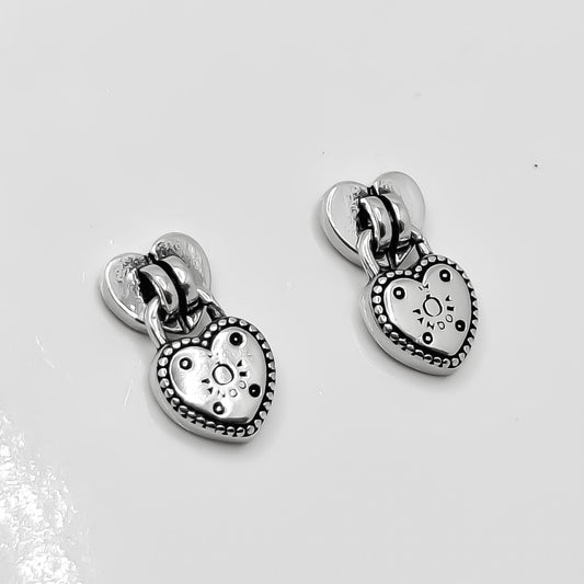 Arete Corazon Candado