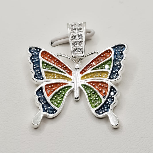 Dije Mariposa Colores