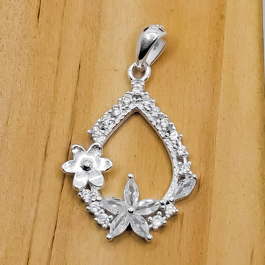 Dije Zirconia Flores