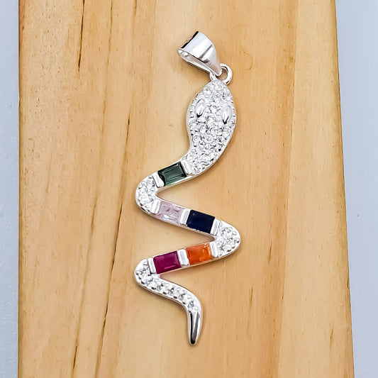 Dije Serpiente Zirconia