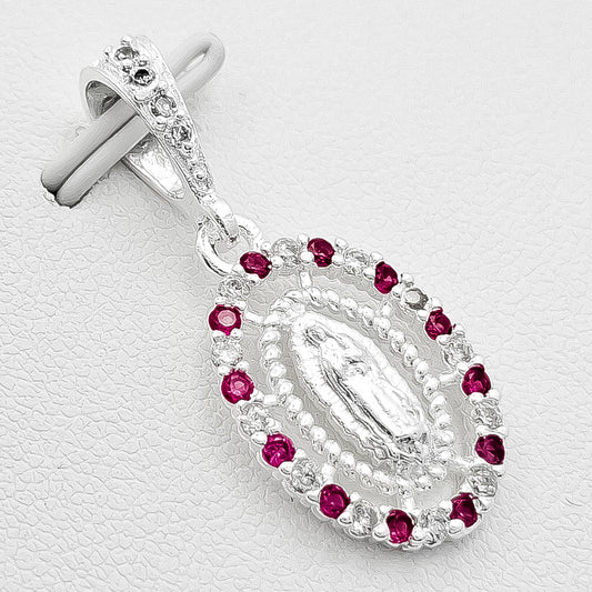 Dije Virgen Zirconia