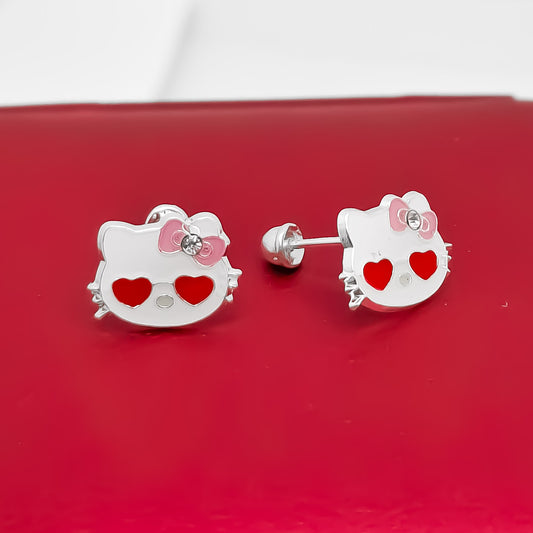 Broquel Cara Kitty Corazones