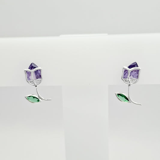 Broquel Tulipan Morado