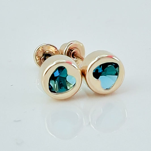 Broquel Tambor Corazon Aqua