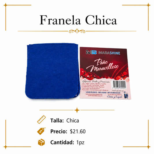 Franela Limpiadora Chica