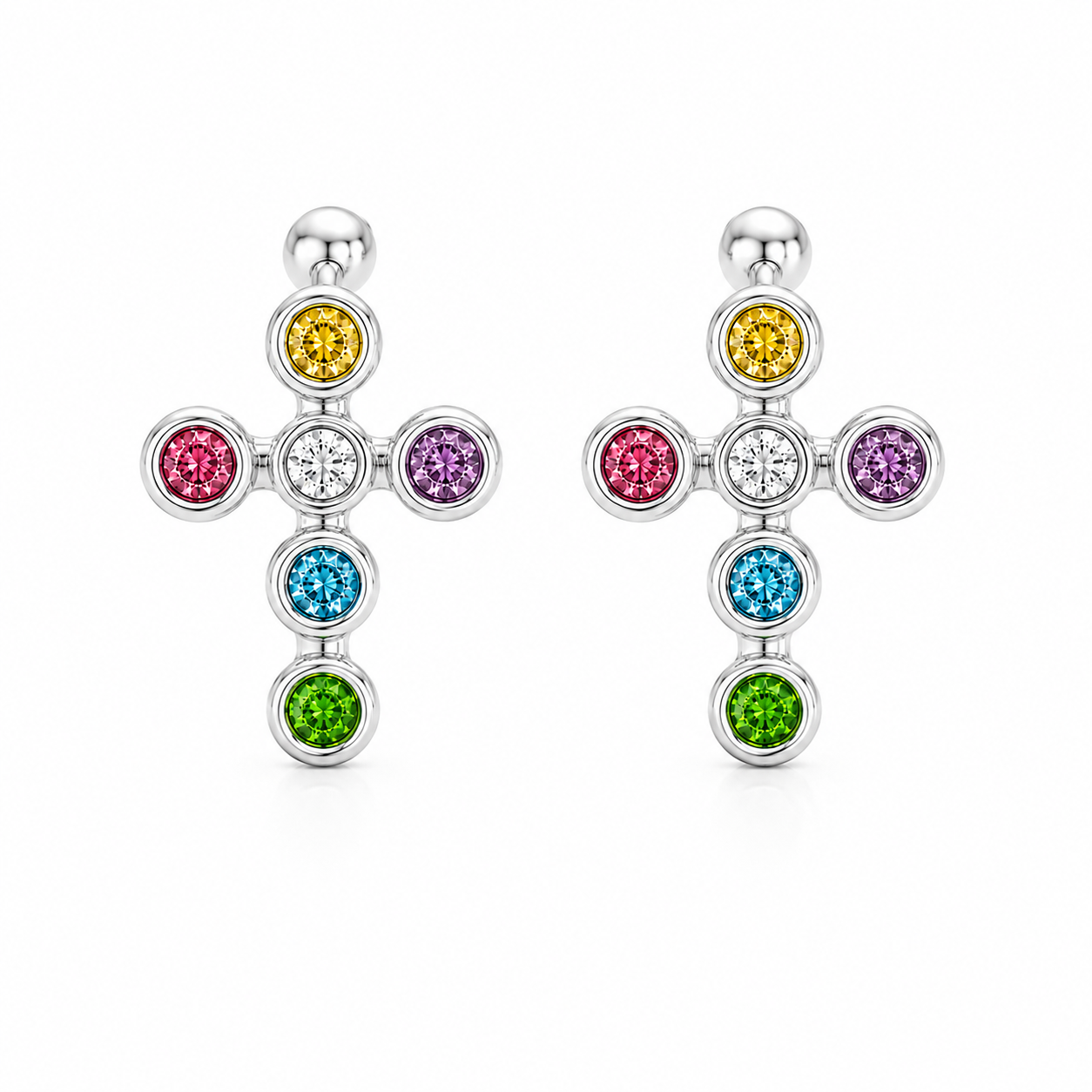 Broquel Cruz Multicolor