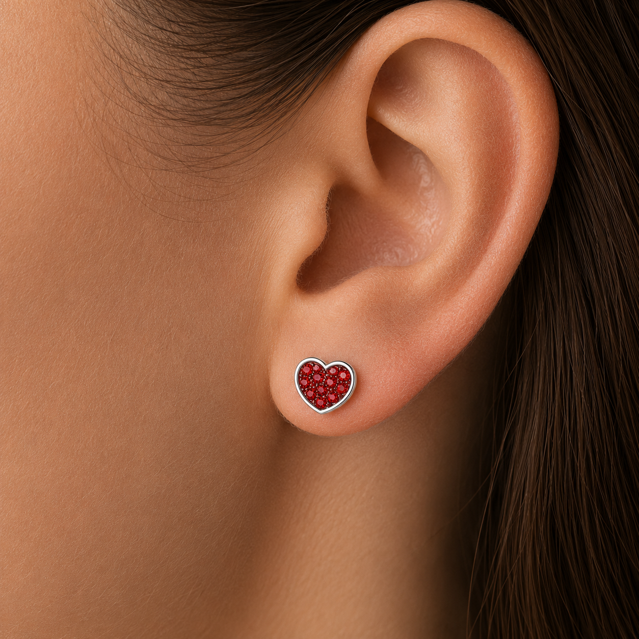 Broquel Corazon Rojo