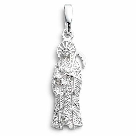 Dije Santa Muerte Blanca