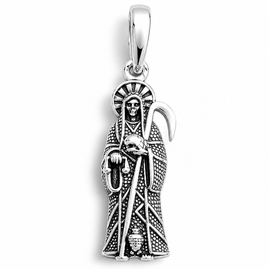 Dije Santa Muerte Negra
