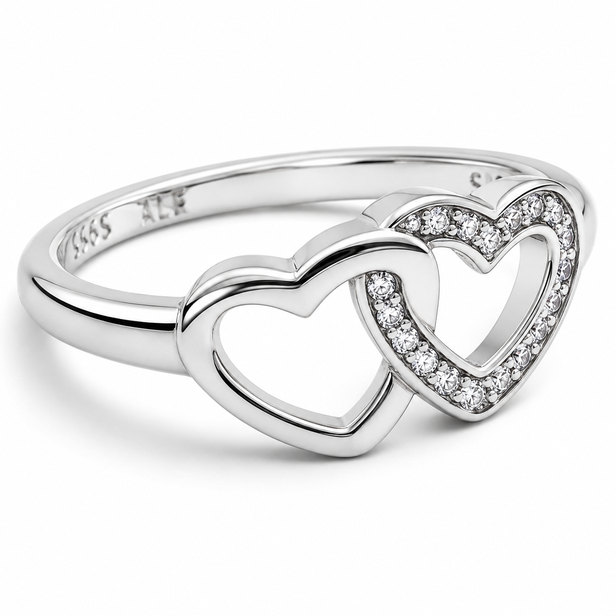 Anillo 2 Corazones