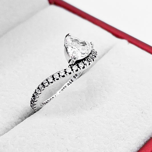 Anillo Corazon Zirconia PAN