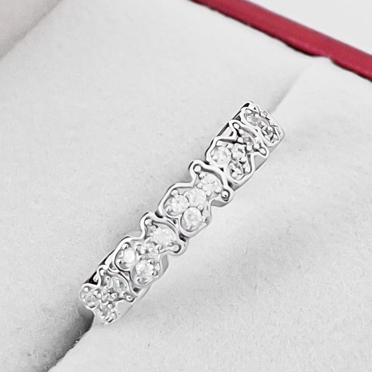 Anillo Oso Zirconia