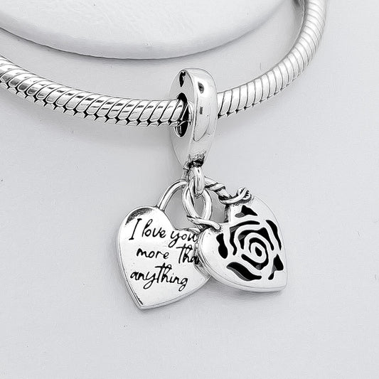 Charm Corazon Rosa