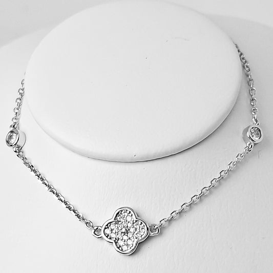 Pulsera Zirconia Van Blanco