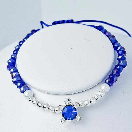 Pulsera Tortuga Azul